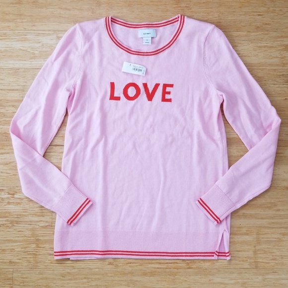 💕VALENTINE'S DAY SALE💕Crewneck "LOVE" Sweater - Picture 2 of 5
